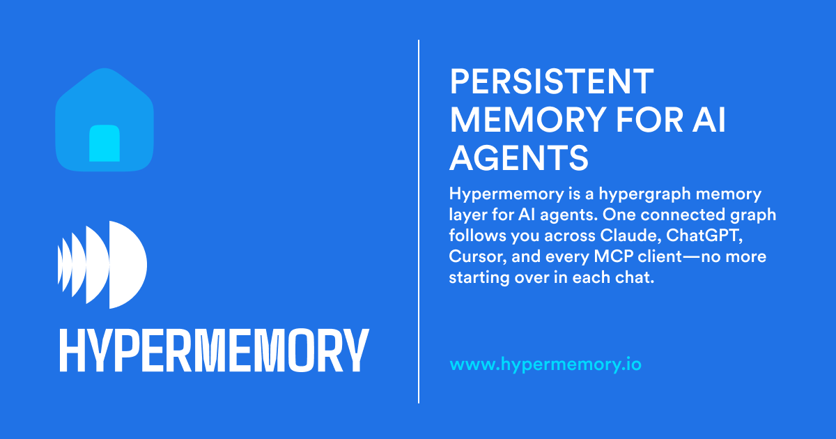 Hypermemory: Persistent Memory for AI Agents